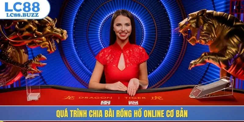 Quá trình chia bài rồng hổ online cơ bản
